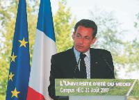 L'UNIVERSITE D'ETE DU MEDEF Campus HEC 30 Août 2007