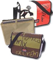 La marque Nordkinn propose toute une gamme de sacs en bâches de camion et commercialisée par Savebag.