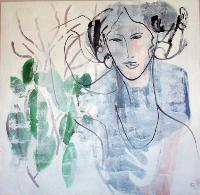 Ce tableau «sans titre» de l'artiste lilloise Bettina a été acquis par la Fondation Plage pour l'art en 2009.