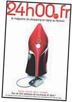 Depuis novembre 2009, 24h00.fr propose un magazine qui mêle articles sur l'e-shopping et publicités assorties de promotions