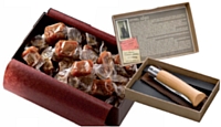 Gourmandise et singularité avec les caramels de la maison Henri Le Roux. Tradition et élégance sont au rendez-vous chez Opinel.