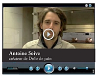 Antoine Soive créateur de Drôle de pain