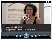 Claire Vinchon dirigeante de Small IZ beautiful