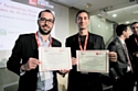 Pierre-Emmanuel Grange (à gauche) et David Fattal, lauréats des MIT Technology Review.