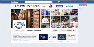 Création d'une page Facebook dédiée au recrutement des PME