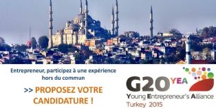 G20 YEA 2015 : vous avez jusqu'au 27 avril pour intégrer la délégation française d'entrepreneurs