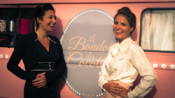Ingrid Corny et Estelle Baron, cofondatrices du Boudoir des Cocottes