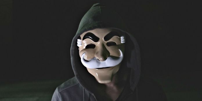 Le masque utilisé par les hackers dans la série Mr.Robot