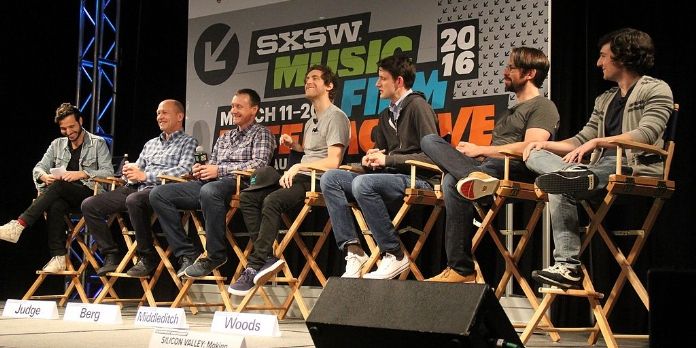 Le casting de la série Silicon Valley au SXSW.