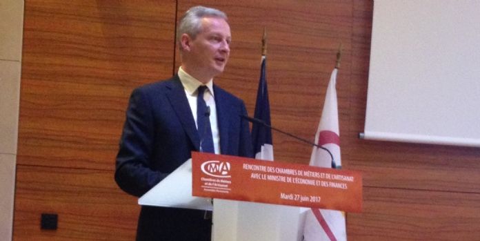 Financement: Bruno Le Maire vole au secours des TPE