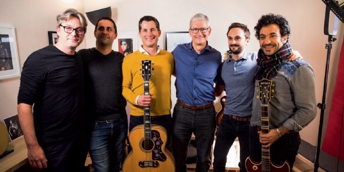 Le jour où... Tim Cook a visité nos locaux