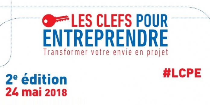 La deuxième édition des Clefs pour entreprendre se déroulera jeudi 24 mai 2018