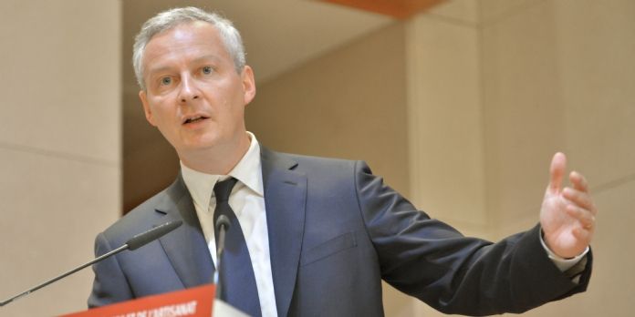 Bruno Le Maire, ministre de l'Économie et des Finances