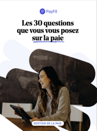 Couverture livre blanc Les 30 questions que vous vous posez sur la paie