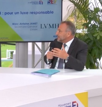 Quel avenir pour le luxe ? LVMH nous expose ces objectifs RSE avec Marc-Antoine Jamet Secrétaire Général