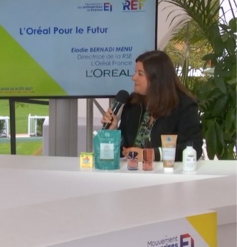 Quels sont les objectifs pour le futur de l'Oréal ? Réponse avec Elodie Bernadi Directrice de la RSE chez L'Oréal France